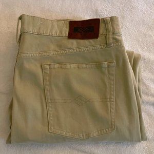 Joseph Abboud~Mens Jeans~Beige Tan~Size Waist 38 Length 30